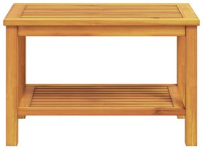 vidaXL Τραπέζι καφέ  70x40x45 εκ. από μασίφ ξύλο ακακίας