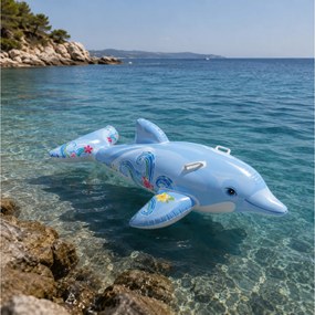 ΦΟΥΣΚΩΤΆ &amp; ΣΤΡΏΜΑΤΑ ΘΑΛΆΣΣΗΣ	 DOLPHIN RIDE-ON 175CM I03400500