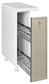 MATIS Επιδαπέδια συρταριέρα κουζίνας Alba D20 Ελιάς 20x60x85εκ. MATISKD2078