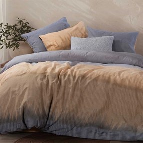 Σεντόνια Υπέρδιπλα (Σετ) Nef-Nef Homeware Smart Honor Honey Γκρι,Ώχρα ΧΩΡΙΣ ΛΑΣΤΙΧΟ 240x270