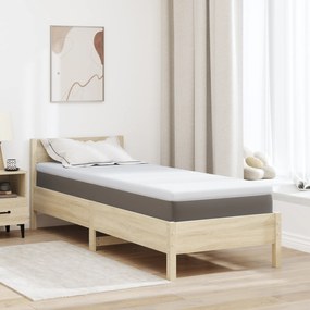 vidaXL Στρώματα Λευκό 80 x 200 cm 100% ύφασμα πολυεστέρα με τζακάρ