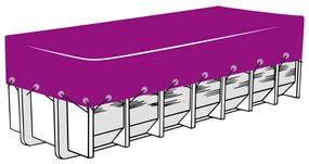vidaXL Δίχτυ Συγκράτησης Φορτίου Μαύρο 4 x 9 μ. από HDPE