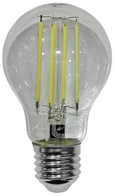 Adeleq Led Λάμπα Cog Αχλάδι Διάφανο Ε27 6W 230V Ψυχρό 13-272160