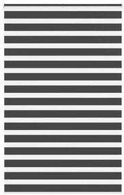 Ζέβρα τυφλή Μαύρο Πλάτος υφάσματος 135,9 εκ. Πολυεστέρας