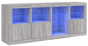 ΜΠΟΥΦΕΣ ΜΕ LED ΓΚΡΙ SONOMA 164 X 37 X 67 ΕΚ. 3209056