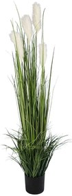 Τεχνητό Φυτό Pampas Grass 20106 Φ65x150cm Green-White GloboStar PVC