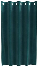 vidaXL Κουρτίνες 2 pcs Σκούρο πράσινο 140 x 140 cm Βελούδο