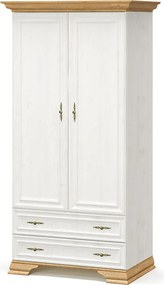 Σετ Κρεβατοκάμαρας Jaden με Κρεβάτι oak -λευκό 160x200εκ Σετ 4τεμ