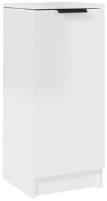 vidaXL Ντουλάπια Γυαλ. Λευκό 30x30x70 εκ. Επεξεργασμένο Ξύλο