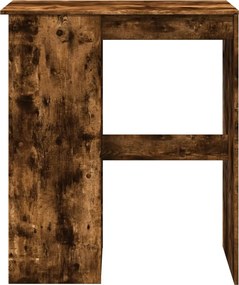 vidaXL Τραπέζι Μπαρ με Ράφια Δρυς 90x47,5x103,5 εκ. Επεξεργ. Ξύλο