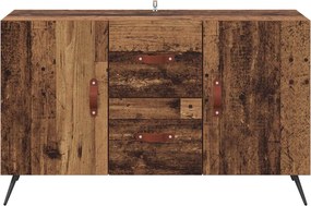 vidaXL Πλαϊνό γραφείο Παλιό Ξύλο 100 x 36 x 60 εκ. Επεξεργασμένο ξύλο