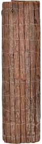 vidaXL Φράχτης από φλοιό δέντρου Καφέ 100 x 600 cm Φλοιός