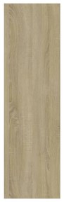 vidaXL Βιβλιοθήκη/Διαχωρ. Χώρου Sonoma Δρυς 40x30x103 εκ. Επεξ. Ξύλο