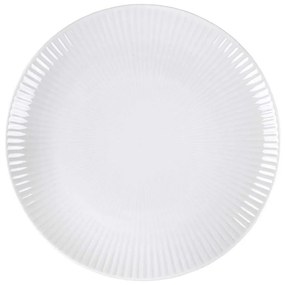 Πιάτο Στρογγυλό Ρηχό Πορσελάνινο PR00100527 27cm White Oriana Ferelli® Porcelain