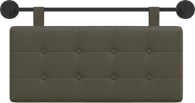 vidaXL Κρεμαστό Κεφαλάρι Γκρι Τεχνητό Δέρμα