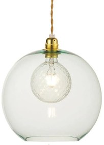 Φωτιστικό Οροφής Κρεμαστό V3643330LG 1ΧΕ27 Φ30ΧΗ120CM Pythia Mint Aca Decor Metal, Glass