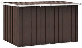 vidaXL Μπαούλο Αποθήκευσης Κήπου Καφέ 149 x 99 x 93 εκ.