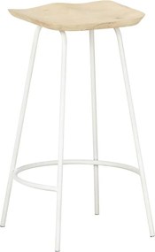 vidaXL Σκαμπό Μπαρ 4 τεμ. από Μασίφ Ξύλο Μάνγκο