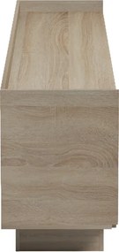 Έπιπλο τηλεόρασης Derden pakoworld sonoma 197x38x58εκ