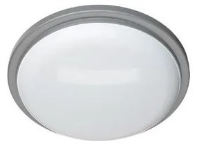 Πλαφονιέρα Οροφής Στρογγυλή PL2x9W ΦOS_ME-16-3019-10-Γκρι 16-3019-10