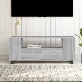 vidaXL Έπιπλο Τηλεόρασης Γκρι Sonoma 120x35x48 εκ. από Επεξεργ. Ξύλο