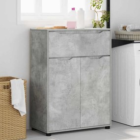 vidaXL Ντουλάπι Μπάνιου Σκυρόδεμα Γκρι 72,5 x 36,5 x 100 εκ