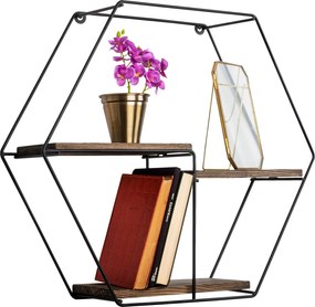 Wall Shelf Narcissus Black
Walnut