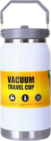 Φορητό παγούρι-θερμός - 1000ml - 123811 - White
