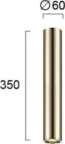 Σποτ Μονόφωτο Viokef Ballet Gold 4265101
