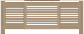 vidaXL Κάλυμμα Καλοριφέρ 205 εκ. από MDF