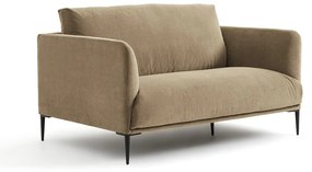 Διθέσιος καναπές από βελούδο stonewashed Oscar, σχεδίασης E.Gallina