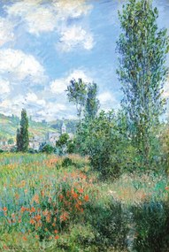 Αφίσα View of Vetheuil, Claude Monet