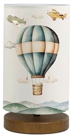 Παιδικό επιτραπέζιο φωτιστικό Balon pakoworld πολύχρωμο Φ15x30εκ