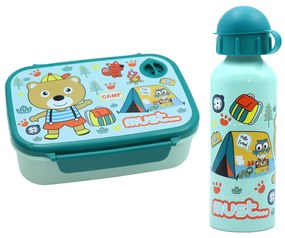 Φαγητοδοχείο 800ml & Παγούρι 500ml Must Camp 585675
