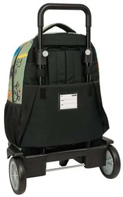 Σχολική Τσάντα με Ρόδες Safta Zone 33 x 45 x 22 cm Γκράφιτι