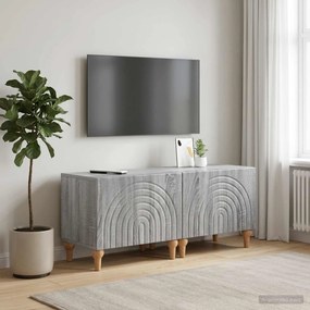 vidaXL Ντουλάπι TV Γκρι Sonoma Επεξεργασμένο Ξύλο
