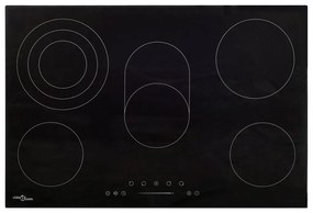 vidaXL Εστία Κεραμική με 5 Εστίες και Πλήκτρα Αφής 90 εκ. 8500 W