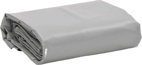 vidaXL Μουσαμάς Γκρι 650 γρ./μ.² 3,5x 5 μ.