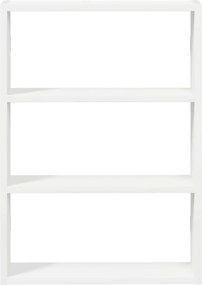 vidaXL Ράφι Τοίχου Λευκό 43x9x60 εκ. από Επεξεργασμένο Ξύλο