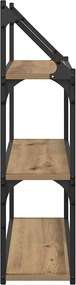 vidaXL Ράφι Τοίχου Επιτοίχιο Artisan Oak 60 x 21 x 78,5 cm
