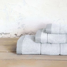 Πετσέτα - Ferrow Gray Nima Προσώπου 50x90cm 100% Βαμβάκι