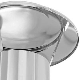 vidaXL Κάλυμμα Βροχής Καμινάδας Ασημί 25 x 25 x 20 εκ.