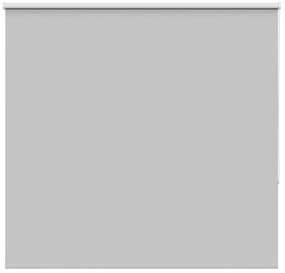 VidaXL Roller Blind Blackout ανοιχτό γκρι 150x130 cm Πλάτος υφάσματος
