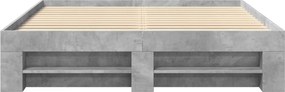 vidaXL Πλαίσιο κρεβατιού χωρίς στρώμα 160x200 εκ. Επεξεργασμένο Ξύλο