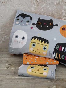 ΣΕΤ ΜΟΝΑ ΣΕΝΤΟΝΙΑ 170x255cm 3 ΤΕΜ. NIMA - HAPPY HALLOWEEN