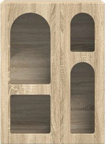 vidaXL Πλαϊνό γραφείο ELST Δρύς Sonoma 59 x 35 x 80.5 εκ.