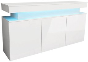 Μπουφές Glossa 160 με LED-Mauro