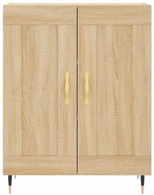 vidaXL Ντουλάπι Sonoma Δρυς 69,5 x 34 x 90 εκ. από Επεξεργασμένο Ξύλο