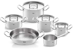 Σετ Μαγειρικών Σκευών Με Δώρο Τηγάνι Original Profi (Σετ 5Τμχ) 084-388-06-001/0 Inox Fissler Ανοξείδωτο Ατσάλι