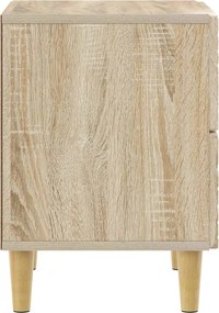 vidaXL Κομοδίνο 2 τμχ. Sonoma Δρυς 43 x 34,5 x 48 εκ